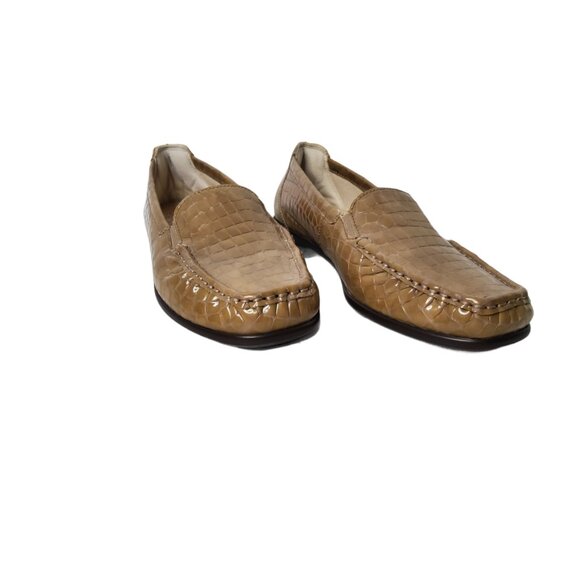 Womens SAS Tri-Pad Comfort Leather Slip On Loafers. Size 7W - Picture 3 of 4